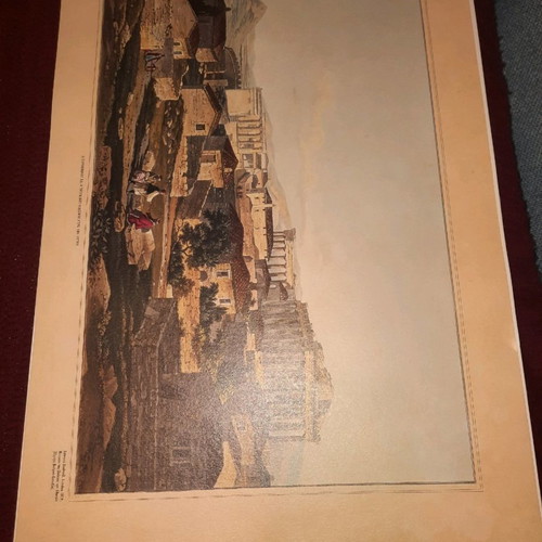 The Parthenon and the Turkish Settlement Edward Dodwell London 1819