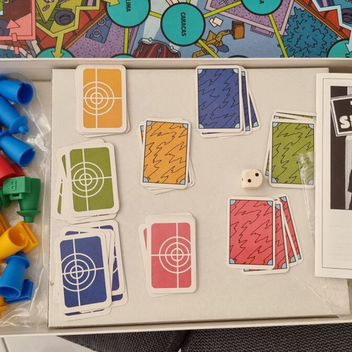 Top Secret board game used, vintage spy strategy by Alex Randolph