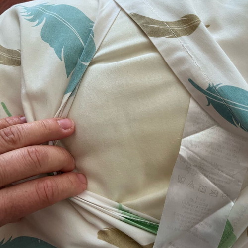 Dr Brown nursing pillow used, cotton and hypoallergenic