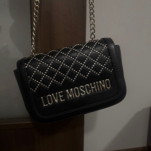 Moschino women's crossbody bag, black