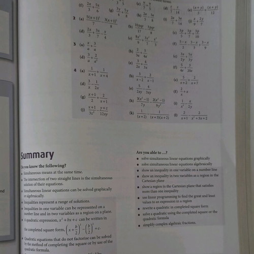 Cambridge IGCSE Mathematics Core and Extended Coursebook like new
