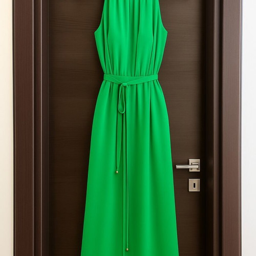 Zini dress deep green size 38 like new