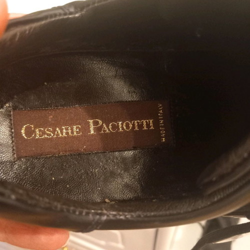 Cesare Paciotti shoes used, men's black size 39