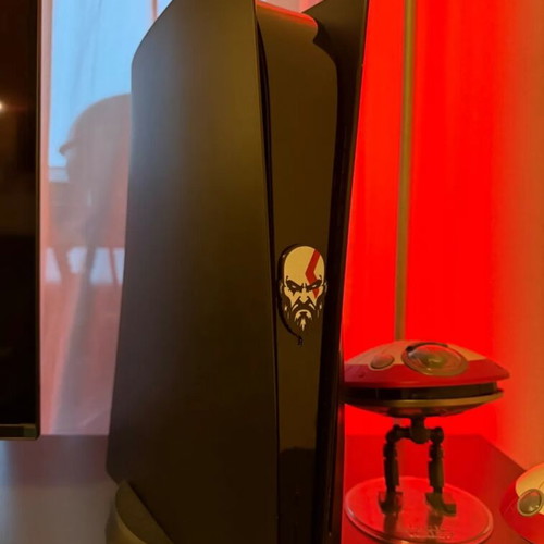 God of War Kratos USB-C or A port cover for PS5