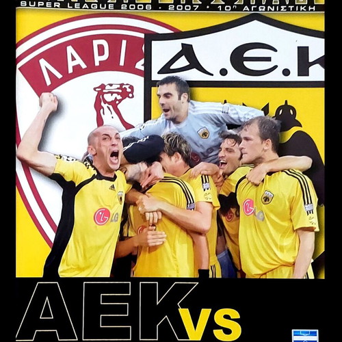 AEK vs AEL (Larisa) match programs like new, set