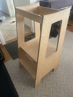 Montessori wooden learning tower for children