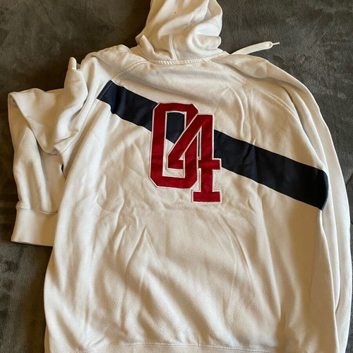 Nike Cortez white hoodie like new, size M