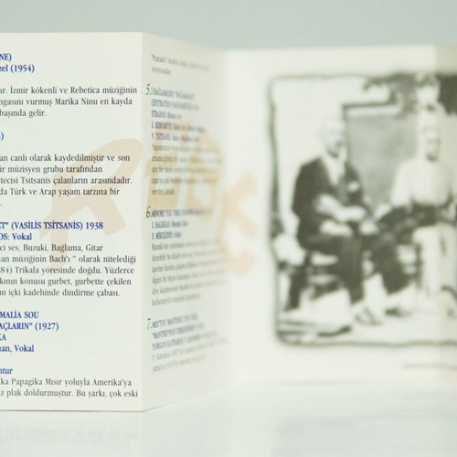 VA Rebetika 2 cassette used, traditional 1927 - 1954 with booklet