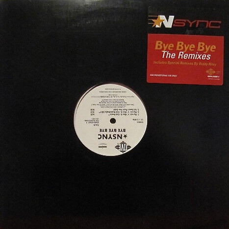 NSYNC Bye Bye Bye The Remixes vinyl record used