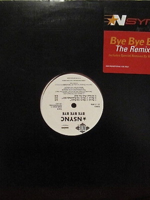 NSYNC Bye Bye Bye The Remixes vinyl record used