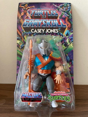 Turtles Of Grayskull Casey Jones new figure