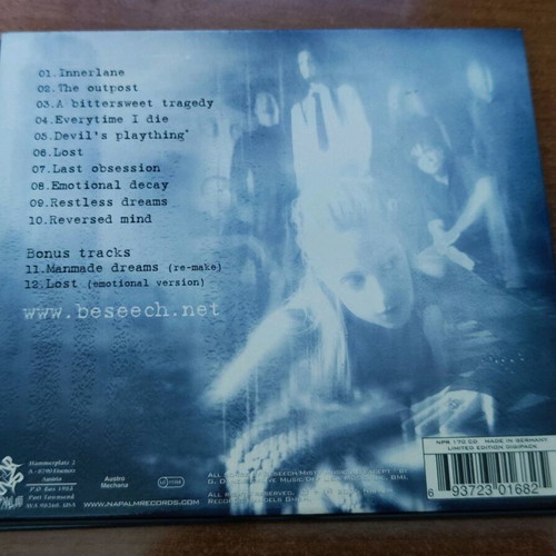 Beseech Sunless Days CD digi in excellent condition