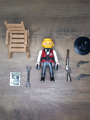 Playmobil 3813 Sheriff No1 like new, complete set