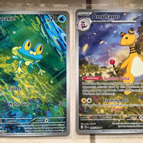 Pokémon TCG Chaos Rising mini collection near mint