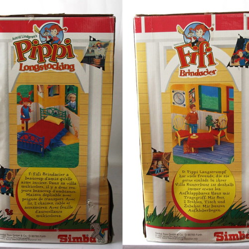 Pippi Longstocking House Large Playset Simba new, vintage 90's