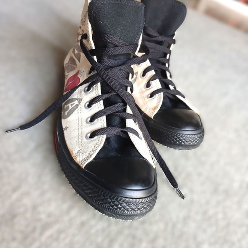 Converse Chuck Taylor All Star Sailor Jerry Death or Glory sneakers like new, EU 44
