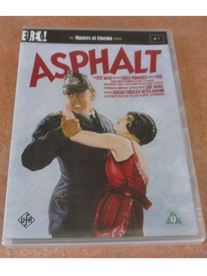 Asphalt DVD καινούργιο, Masters of Cinema, περιοχή 2, βωβή ταινία