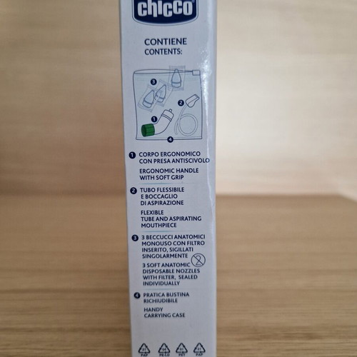 Chicco PhysioClean Nasal Aspirator Kit 0m+ new, 1 piece