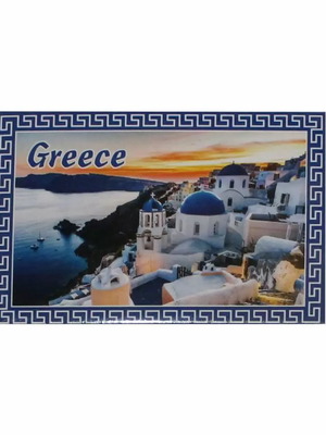 Σουβενίρ μαγνητάκι Σαντορίνη νέο