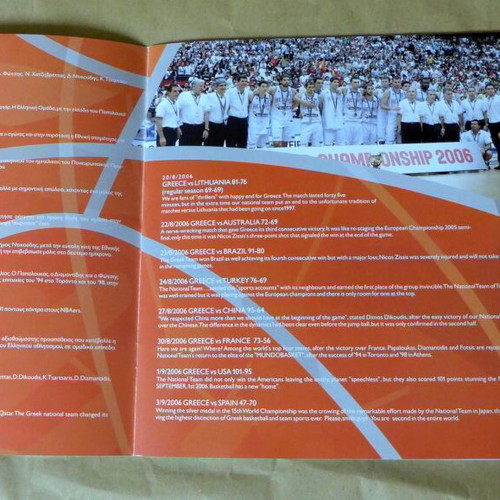 ELTA Album 2006 New, Silver Medal Basketball World Championship