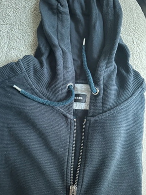 Diesel hoodie zip-up sweatshirt Large blue like new