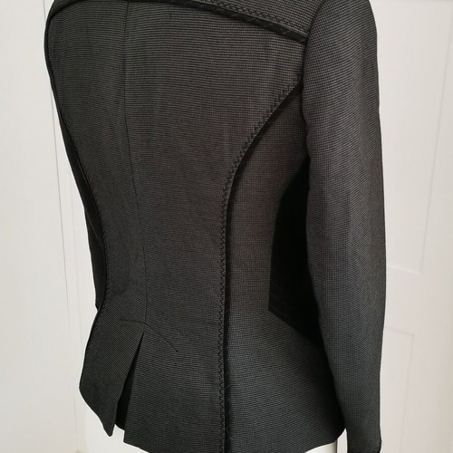 Jasper Conrad Military Style Grey Jacket UK Size 12 Like New