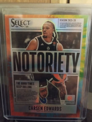 Κάρτα Carsen Edwards Notoriety tie dye, περιορισμένη στα 25