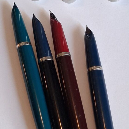 Parker USA vintage pens set