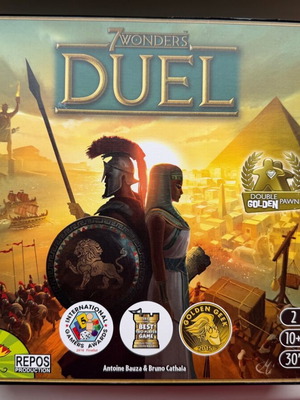 7 Wonders Duel board game like new in English
