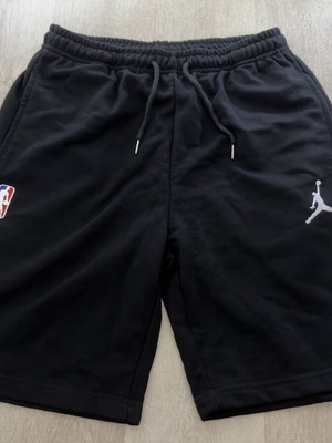 Jordan Brooklyn Fleece ανδρικό σορτς σε μαύρο, μέγεθος L
