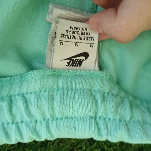 Nike shorts, turquoise and black, size M