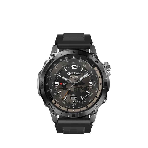 Zeblaze Stratos 2 Plus 1.43 inch AMOLED GPS smartwatch black new