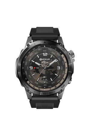Zeblaze Stratos 2 Plus 1.43 inch AMOLED GPS smartwatch black new