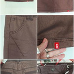 Esprit EDC Shiny Denim Skirt New L XL