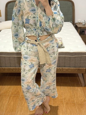 Zini boutique set like new, blue, size L