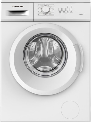 United washing machine 6 kg, white, compact design