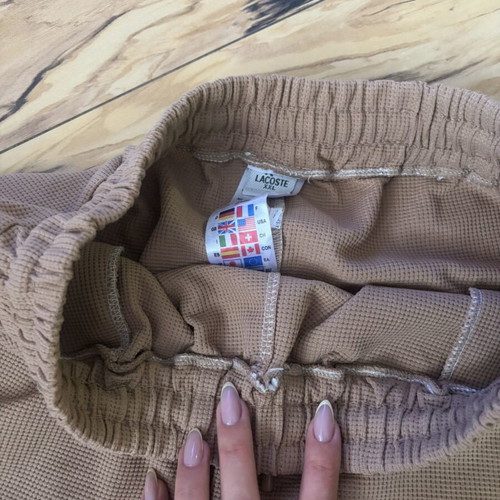 Lacoste shorts new, cappuccino color, size XL