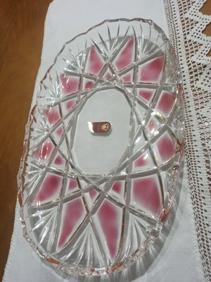 Walther Glas serving platter two-tone new