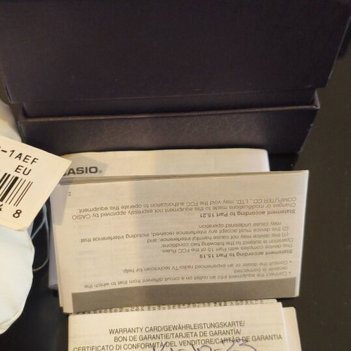 Casio ECB-950 Edifice watch like new with Bluetooth and tough solar