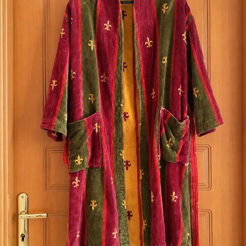 Viopros cotton bathrobe new, size 3 to XL, with belt and pockets