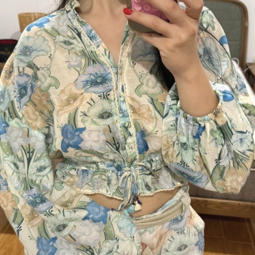 Zini boutique set like new, blue, size L