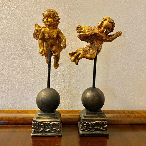 Wooden decorative angels like new