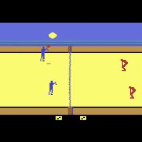 Atari 2600 Real Sports Volleyball used game cartridge