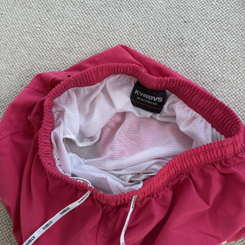 Kybbvs Men’s Pink Swim Shorts Like New
