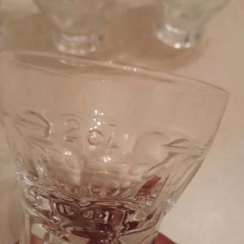 Liqueur glasses new, set of 6 small glass