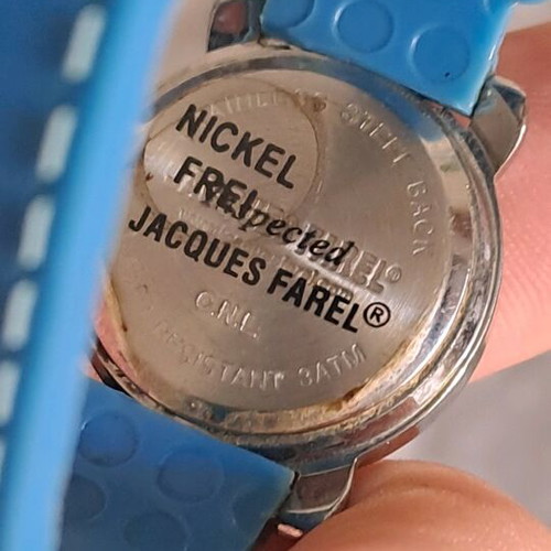 Jacques Farel children's watch used, multicolor