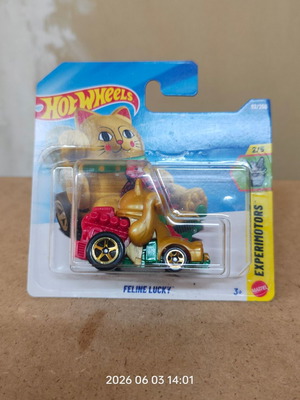 Hot Wheels Feline Lucky toy car new
