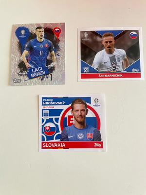 Topps UEFA euro 2024 stickers - Slovakia