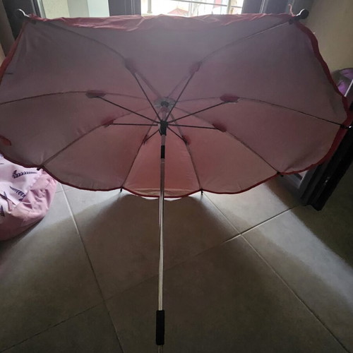 Stroller umbrella red like new