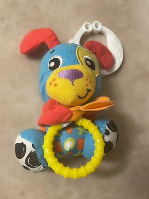 Playgro Hanging Baby Toy for Stroller/Crib with Teether like new